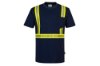 Picture of Portwest Iona Extra Enhanced Navy Hi-Vis T-Shirt