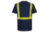 Picture of Portwest Iona Extra Enhanced Navy Hi-Vis T-Shirt