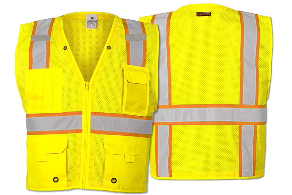 Picture of Kishigo Enhanced Visibility Multi Pocket Mesh Vest