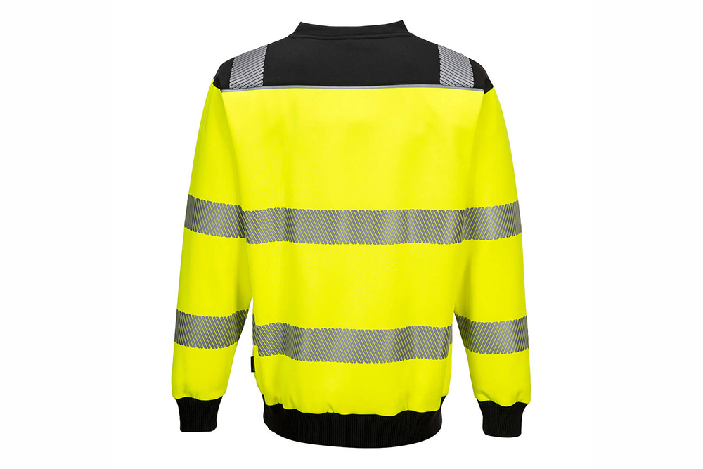 Picture of Portwest Hi-Vis Crew Neck Sweatshirt