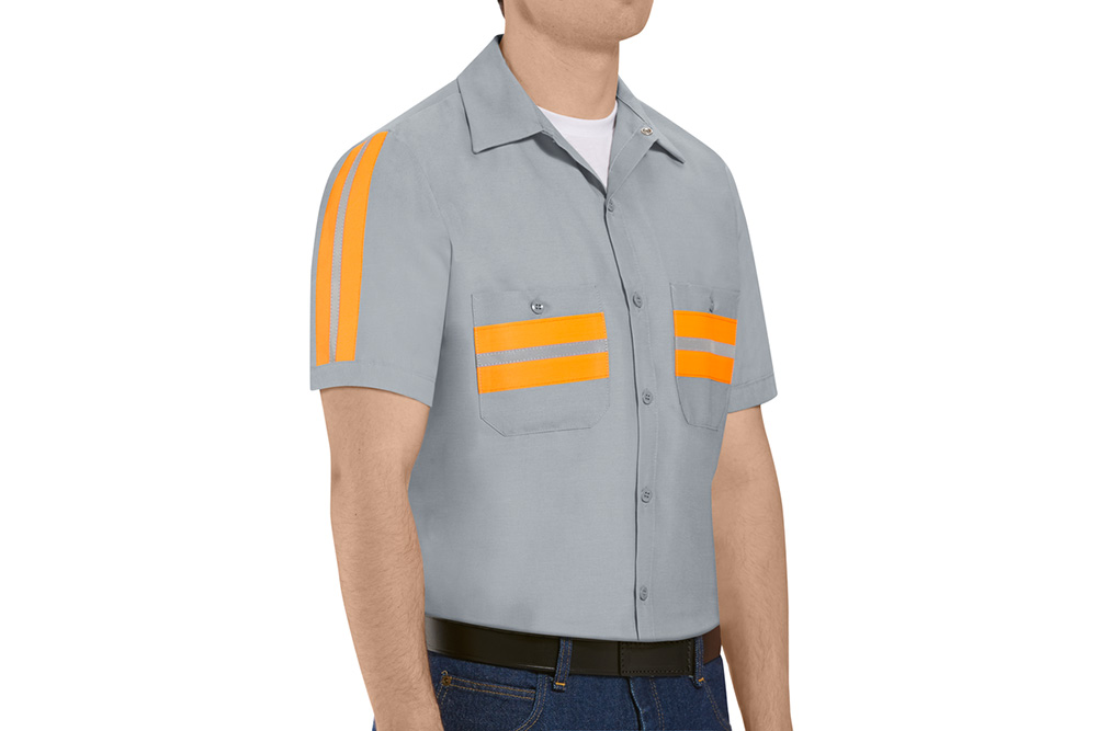 Picture of Red Kap Enhanced Visibility Short Sleeve Work Shirt