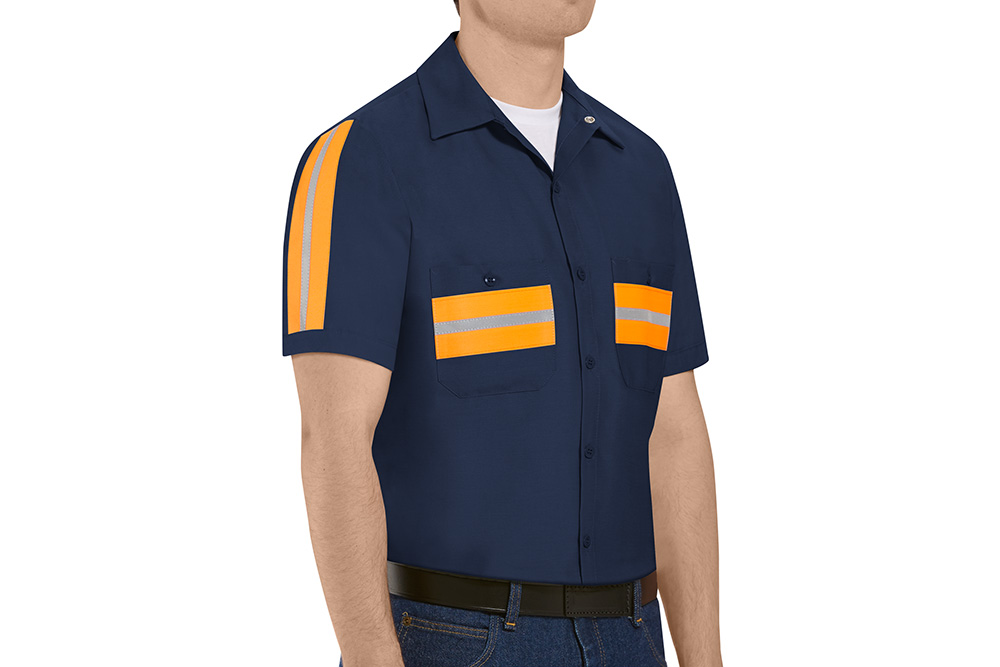 Picture of Red Kap Enhanced Visibility Short Sleeve Work Shirt