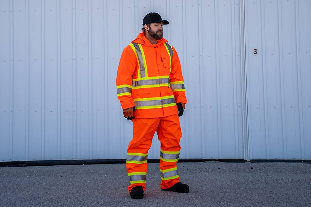 Picture of Tough Duck Safety Rain Jacket