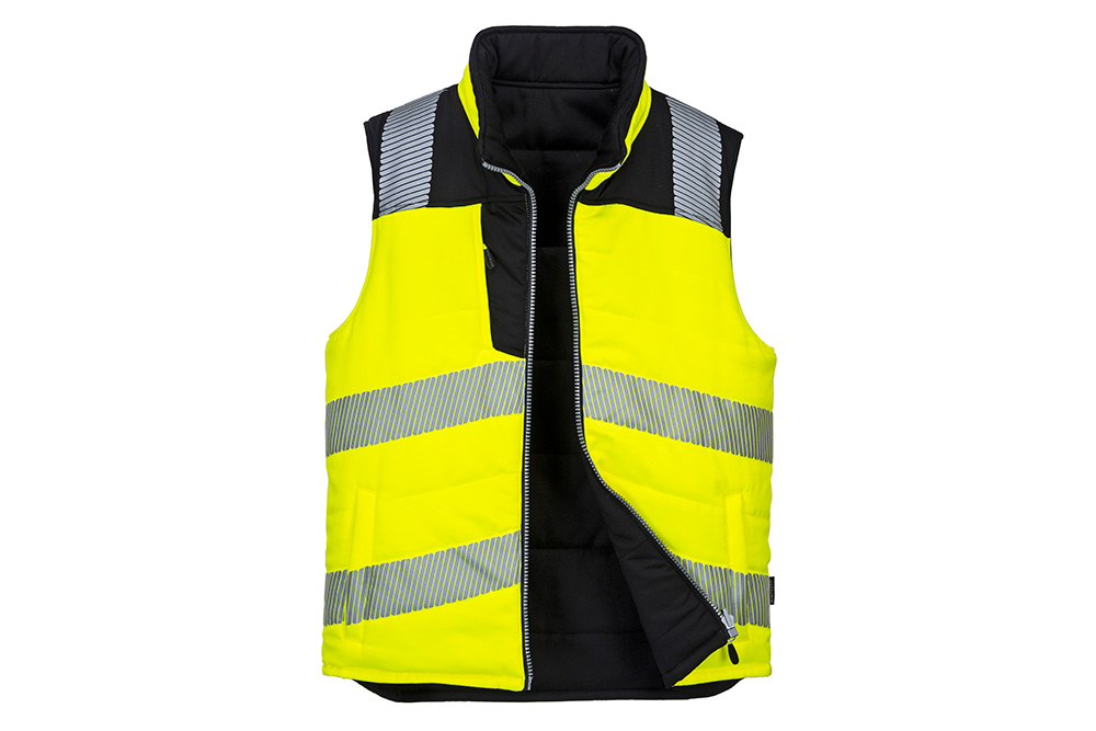 Picture of Portwest Hi-Vis Insulated Reversible Vest