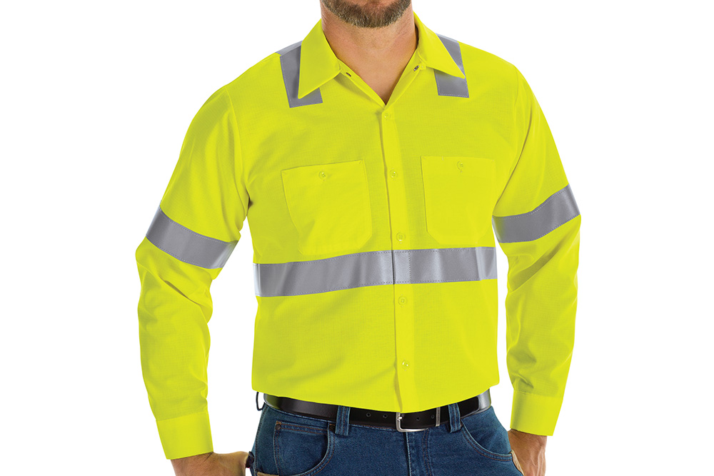 Picture of Red Kap Hi-Visibility Long Sleeve Work Shirt