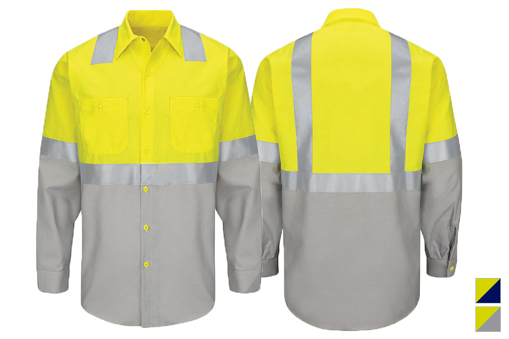 Picture of Red Kap Hi-Visibility Long Sleeve Work Shirt