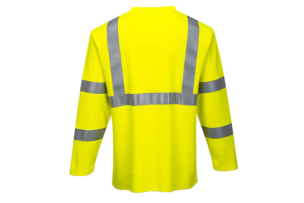 Picture of Portwest FR Hi-Vis Long Sleeve T-Shirt