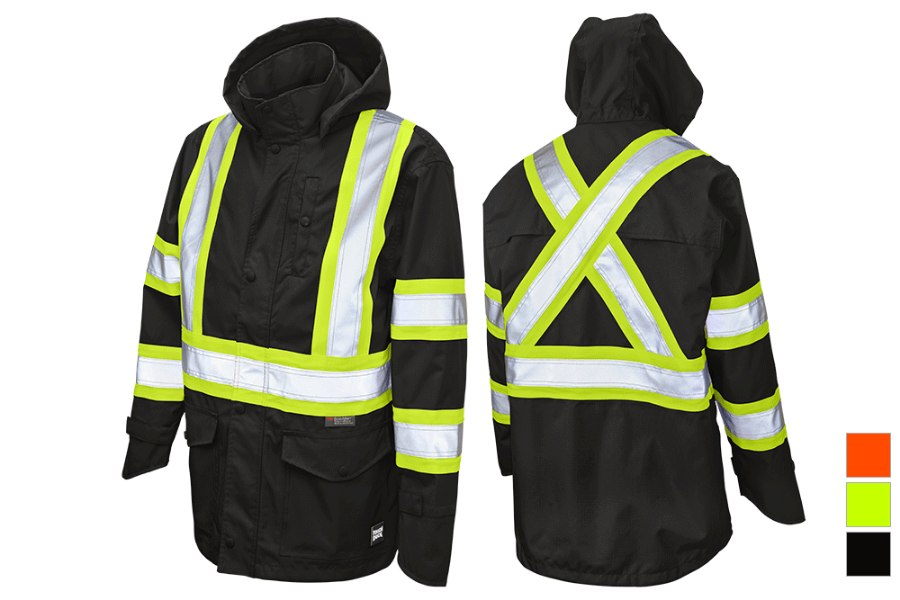 Tough Duck Safety Heavy Rain Jacket | Zip's Outfitters
