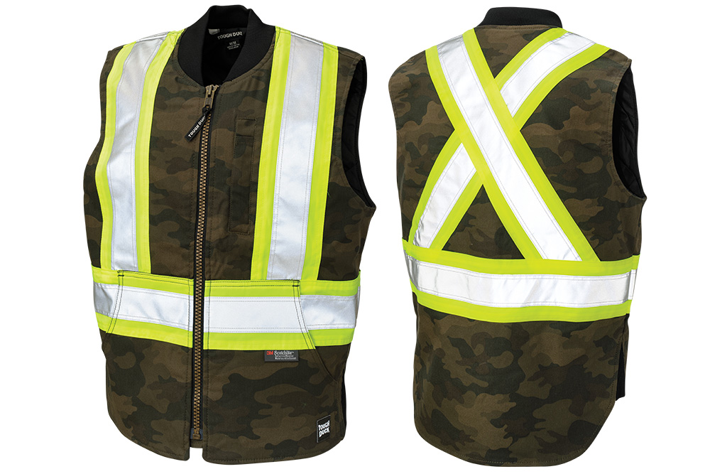 Picture of Tough Duck Safety Camo Flex Duck Safety Vest