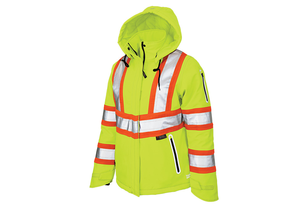 Picture of Tough Duck Safety Women's Insulated Flex Safety Jacket