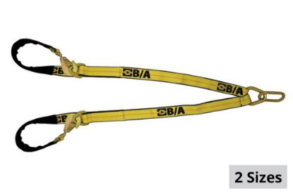 Picture of B/A Products Low Profile V-Strap Assembly with Twisted Snap Hook