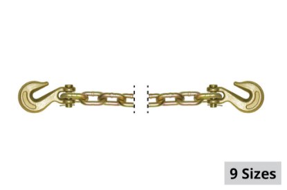Picture of B/A Products G70 Transport Chain Assembly w/ Clevis Grab Hooks