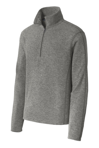 Picture of Port Authority Heather Microfleece 1/2-Zip Pullover