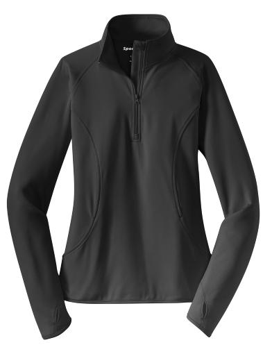 Picture of Sport-Tek Ladies Sport-Wick Stretch 1/4-Zip Pullover