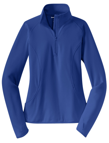 Picture of Sport-Tek Ladies Sport-Wick Stretch 1/4-Zip Pullover