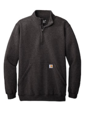 Picture of Carhartt Midweight 1/4-Zip Mock Neck Sweatshirt