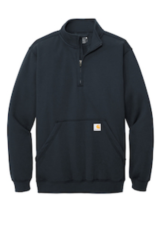 Picture of Carhartt Midweight 1/4-Zip Mock Neck Sweatshirt