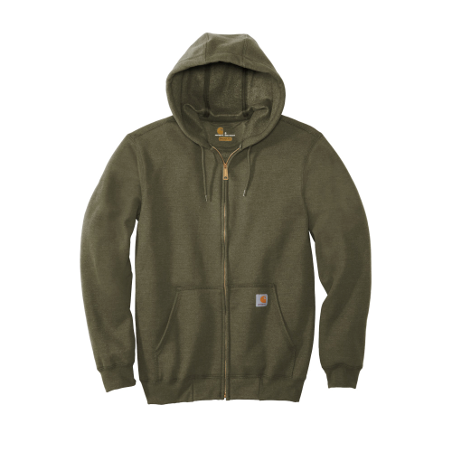 Picture of Carhartt Midweight Hooded Zip-Front Sweatshirt