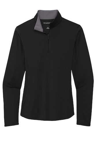 Picture of Port Authority Ladies Silk Touch Performance 1/4-Zip