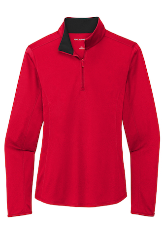 Picture of Port Authority Ladies Silk Touch Performance 1/4-Zip