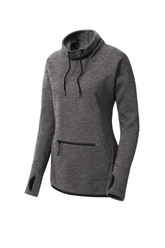 Picture of Sport-Tek Ladies Triumph Cowl Neck Pullover