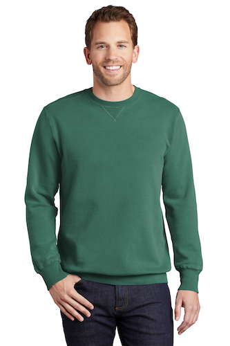 Picture of Port & Company Beach Wash Garment-Dyed Crewneck Sweatshirt