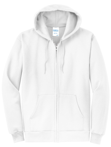 Picture of Port & Company Core Fleece Full-Zip Hooded Sweatshirt