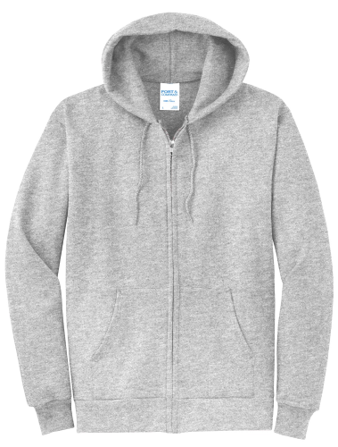 Picture of Port & Company Core Fleece Full-Zip Hooded Sweatshirt