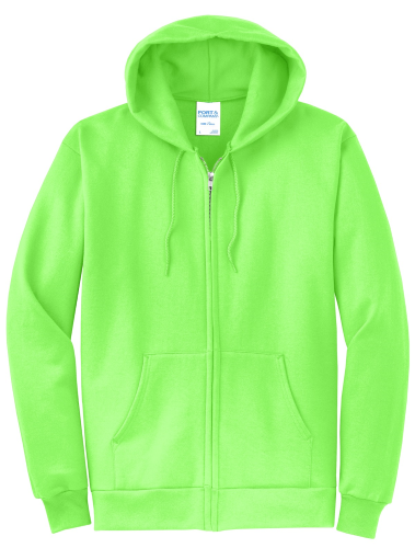 Picture of Port & Company Core Fleece Full-Zip Hooded Sweatshirt