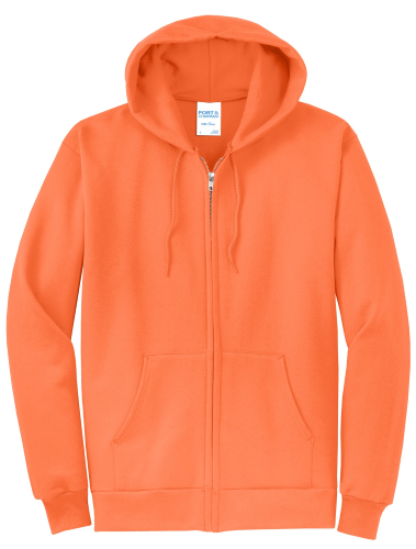 Picture of Port & Company Core Fleece Full-Zip Hooded Sweatshirt