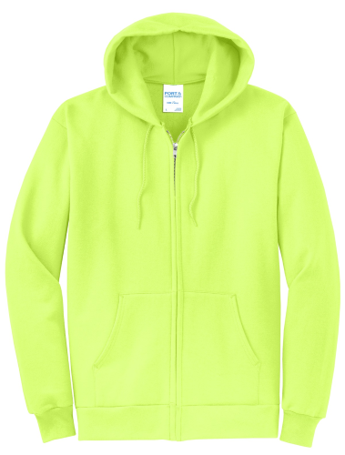 Picture of Port & Company Core Fleece Full-Zip Hooded Sweatshirt