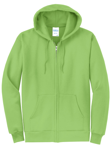 Picture of Port & Company Core Fleece Full-Zip Hooded Sweatshirt