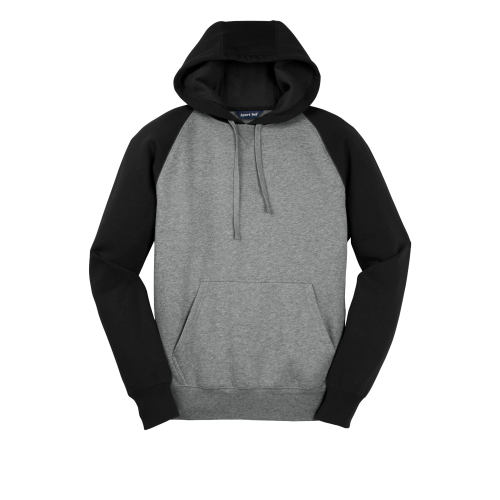 Picture of Sport-Tek Raglan Colorblock Pullover Hooded Sweatshirt