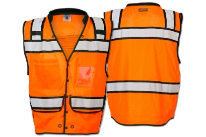 Picture of Kishigo Class 2 High Performance Surveyors Snap Vest