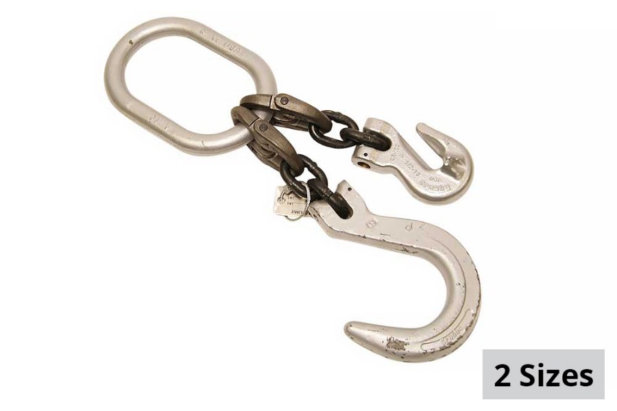 Picture of All-Grip Additional Heavy Recovery Chain Adjustment w/ Foundry Hook and Additional Grab Hook