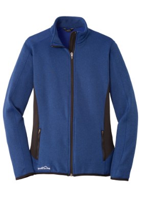 Picture of Eddie Bauer Ladies Full-Zip Heather Stretch Fleece Jacket