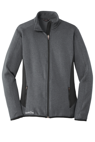 Picture of Eddie Bauer Ladies Full-Zip Heather Stretch Fleece Jacket