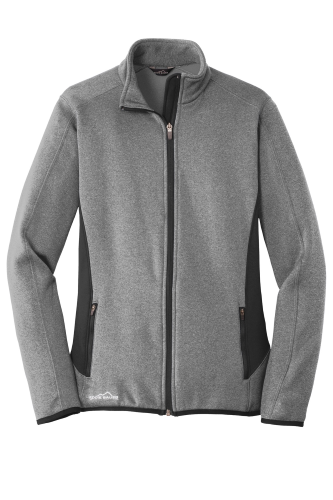 Picture of Eddie Bauer Ladies Full-Zip Heather Stretch Fleece Jacket