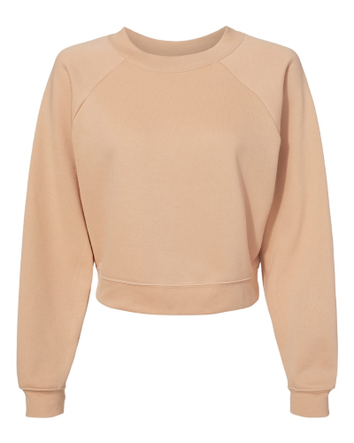 Picture of BELLA + CANVAS Women's Raglan Pullover Fleece