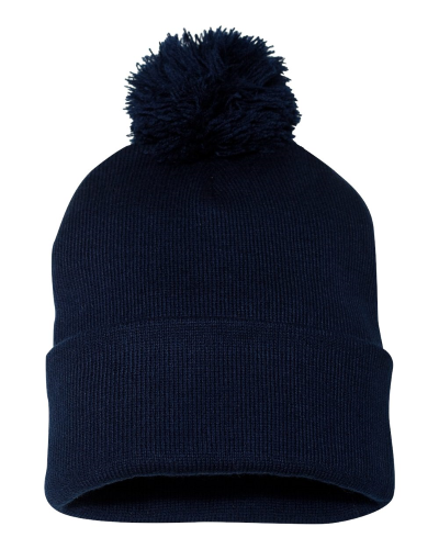 Picture of Sportsman 12" Pom-Pom Cuffed Beanie