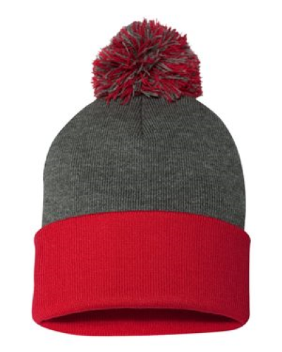 Picture of Sportsman 12" Pom-Pom Cuffed Beanie