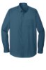 Picture of Port Authority Long Sleeve Carefree Poplin Shirt