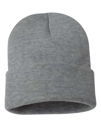 Picture of Sportsman 12" Solid Cuffed Beanie