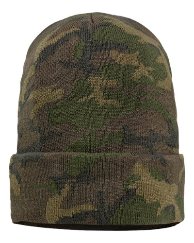 Picture of Sportsman 12" Solid Cuffed Beanie