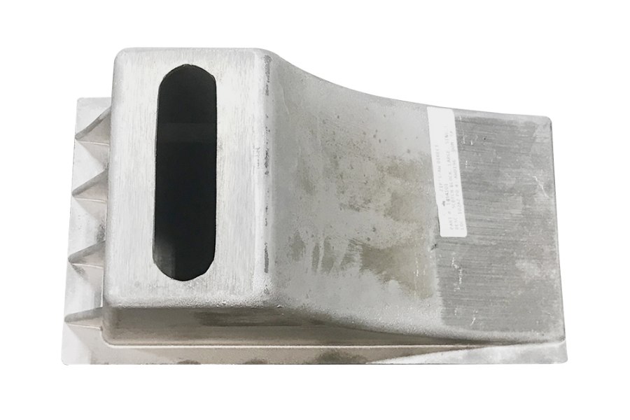 Picture of Buyers Aluminum Wheel Chock, 8.5 x 15 x 8.25 Inch