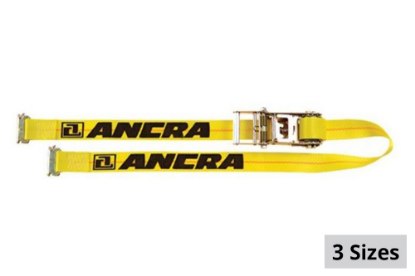 Picture of Ancra Heavy Duty Tension Limiting Ratchet Tie Down w/ Spring E Fittings