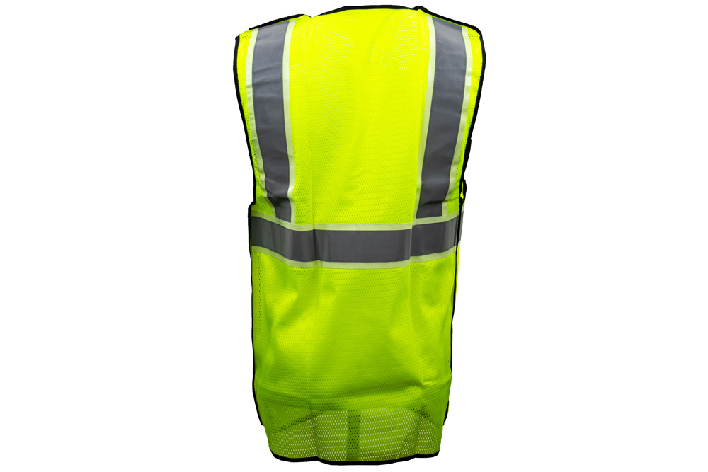 Picture of Alpha Workwear 5-Point Breakaway Class 2 Glow-in-the-Dark Vest