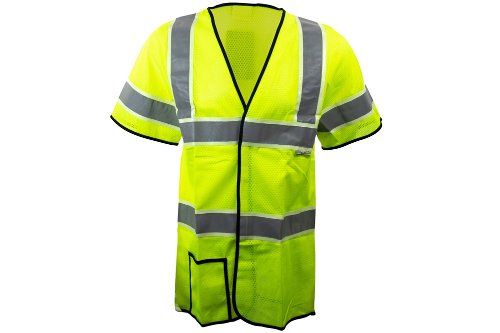 Picture of Alpha Workwear Class 3 Glow-in-the-Dark Classic Short Sleeve Safety Vest