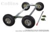 Picture of Collins Hi-Speed Dolly PRO Dolly Set Zinc Plated w/ Aluminum Axles and Aluminum Diamond Cut Wheels