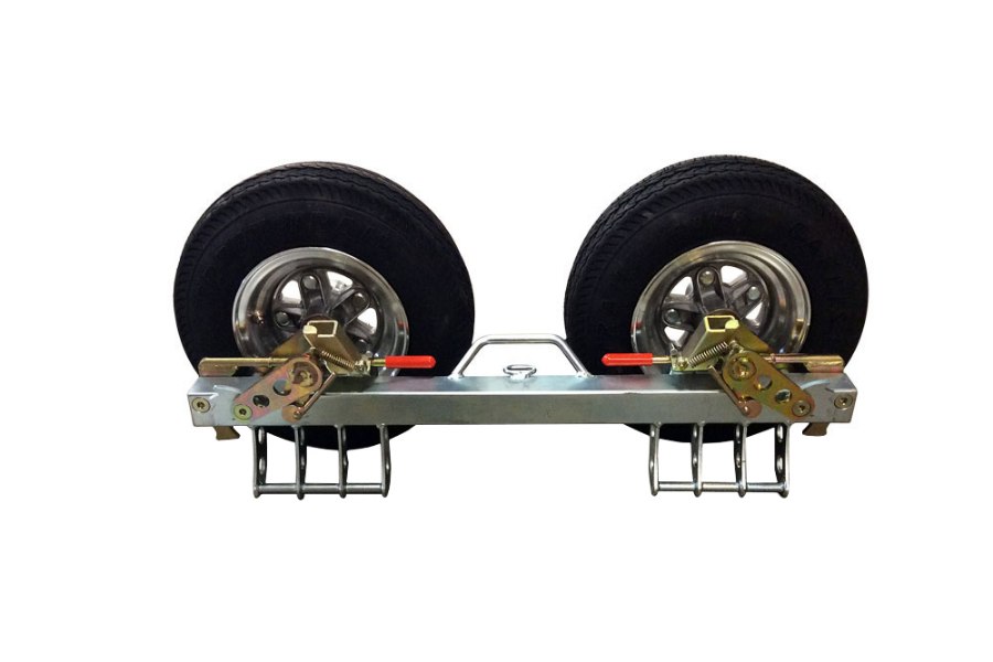 Picture of Collins Hi-Speed Dolly PRO Dolly Set Zinc Plated w/ Aluminum Axles and Aluminum Diamond Cut Wheels